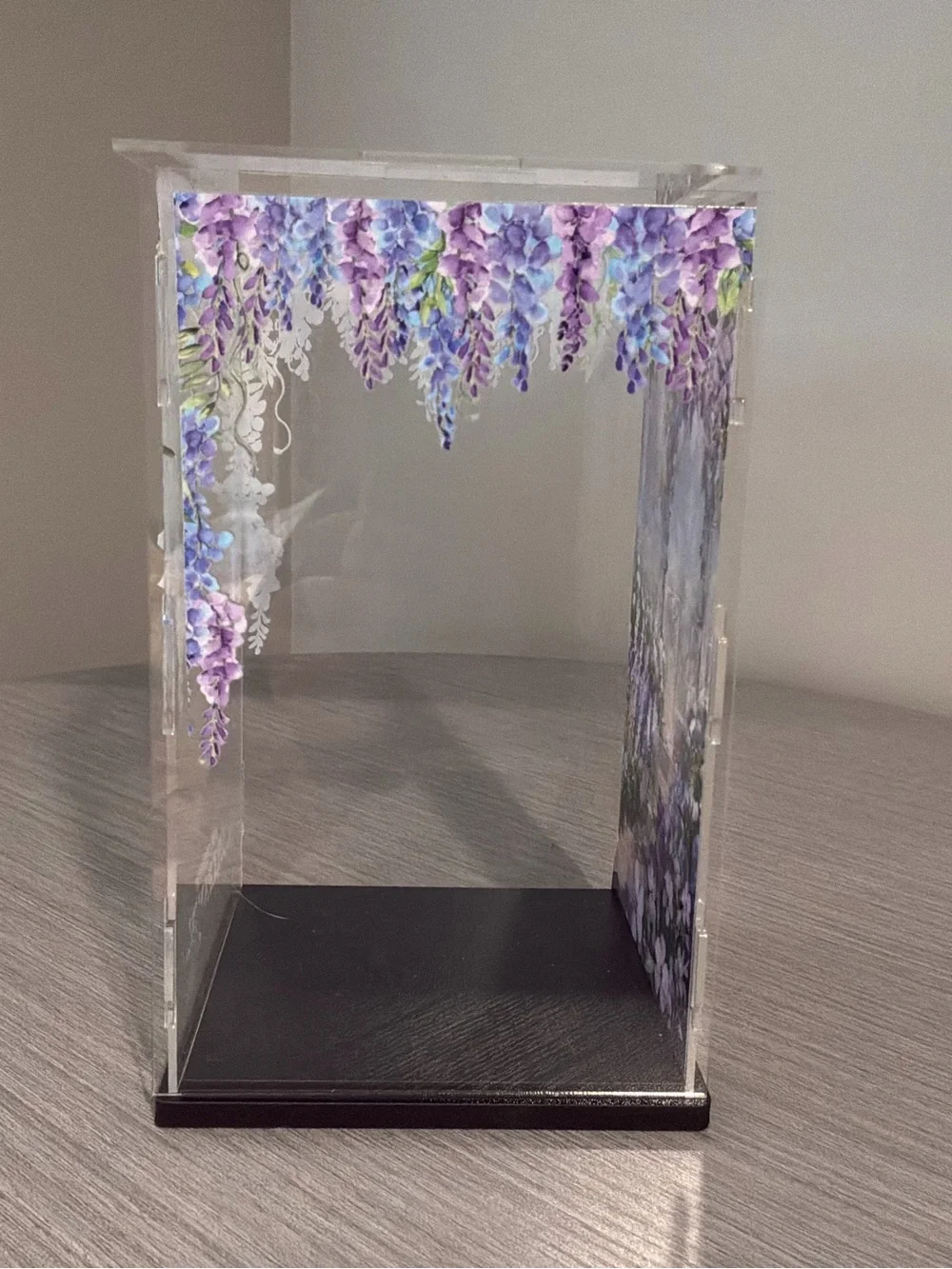 SkullPanda Floral Wisteria Display Case